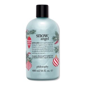 Philosophy Limited Edition Snow Angel 3 in 1 Shampoo Shower Gel Bubble Bath 16oz